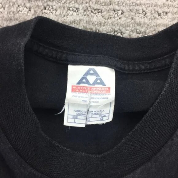 Vintage Florida Shirt Men Large L Black Beach Alstyle Activewear & Apparel Y2K - Picture 4 of 12